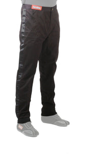 Racequip Single Layer Driving Pants 1970095RQP - Black Large Kids Trim