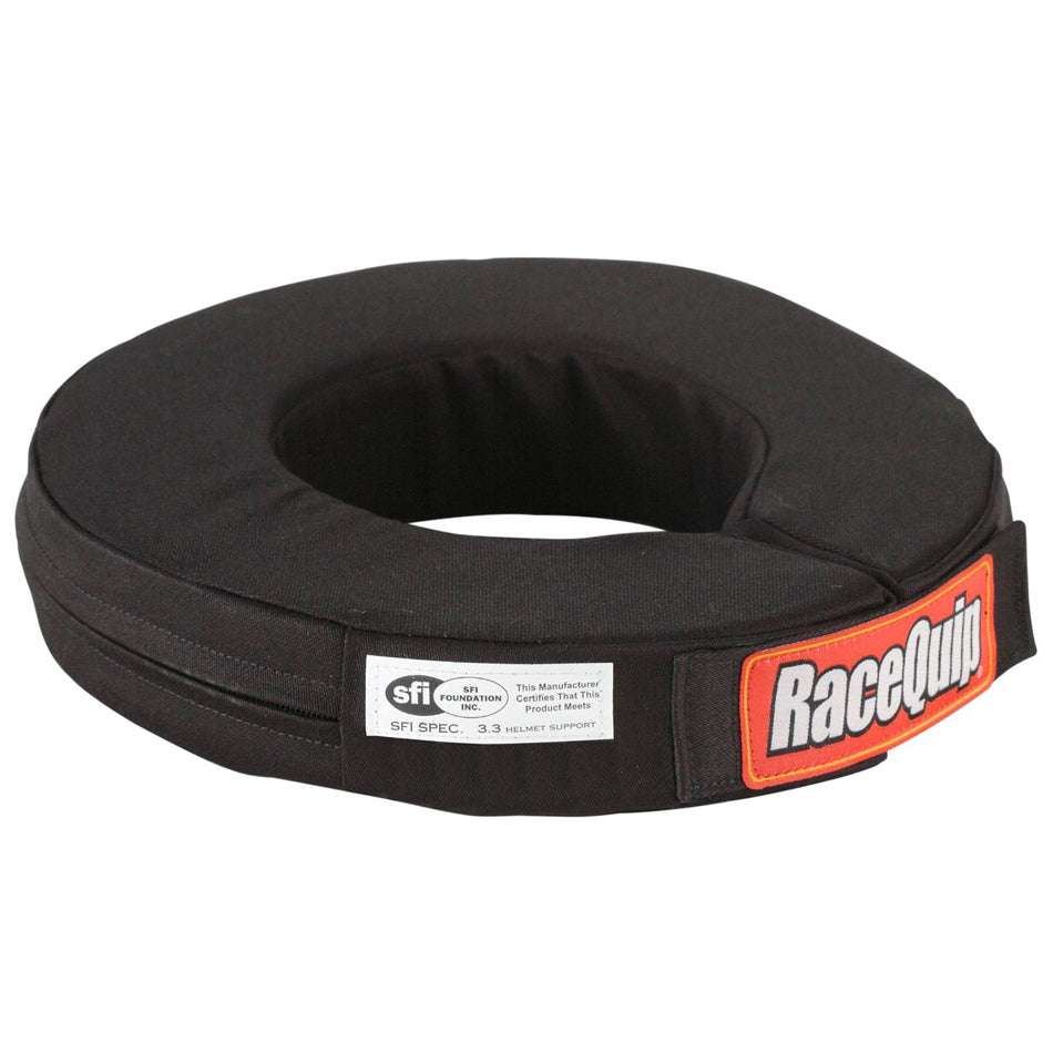 Racequip Fire Retardant Cotton Cover Neck Support 337008RQP - Black Large Collar 360 19IN Sfi