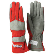 Racequip Single Layer Driving Gloves 351016RQP - Red Large Sfi
