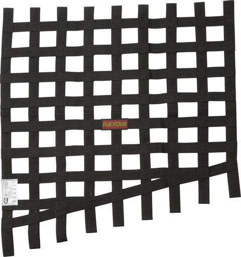 Racequip Drag Race Window Nets 729005RQP - Black Net 24 18X23 Sfi