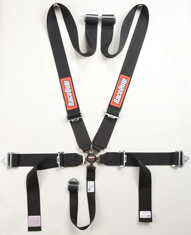 Racequip 741001RQP Seat Belts and Harnesses - Black