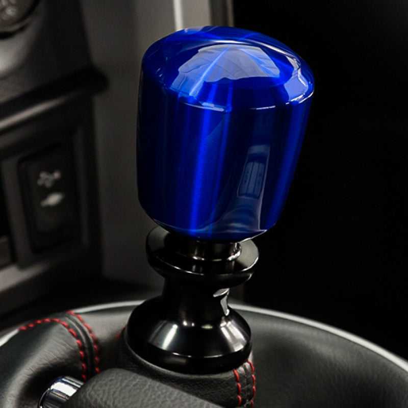 Raceseng Ashiko Shift Knob (No Engraving) M12x1.25mm Adapter - Blue Translucent 