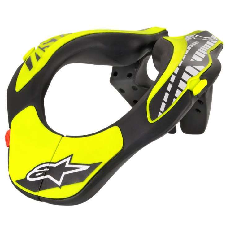 Alpinestars USA 6540118-155-O/S Neck Support - Black Yellow