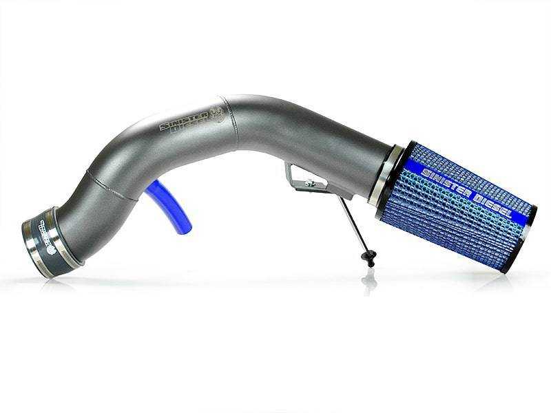 Sinister Diesel SDG-CAI-6.0 Sinister Diesel 03-07 Ford 6.0L Powerstroke Cold Air Intake - Gray