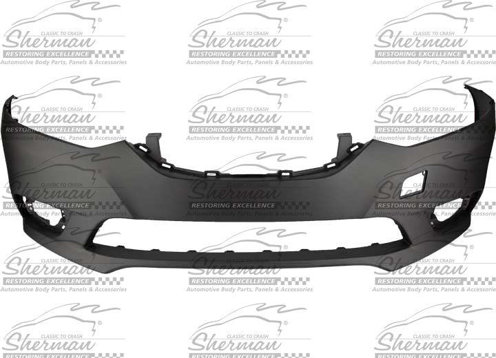 Sherman Parts 1626BA-87Q-0 Prime - Capa Frt Bumper Cover