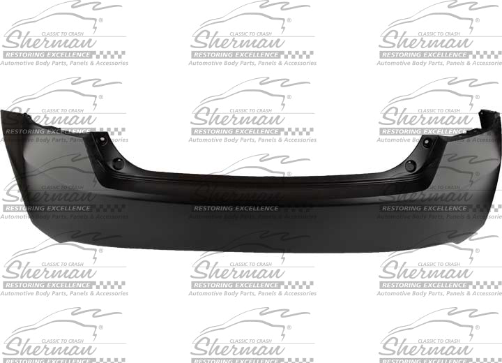 Sherman Parts 2817A-89Q-0 Sedan - Capa RR Bumper Cover Prime