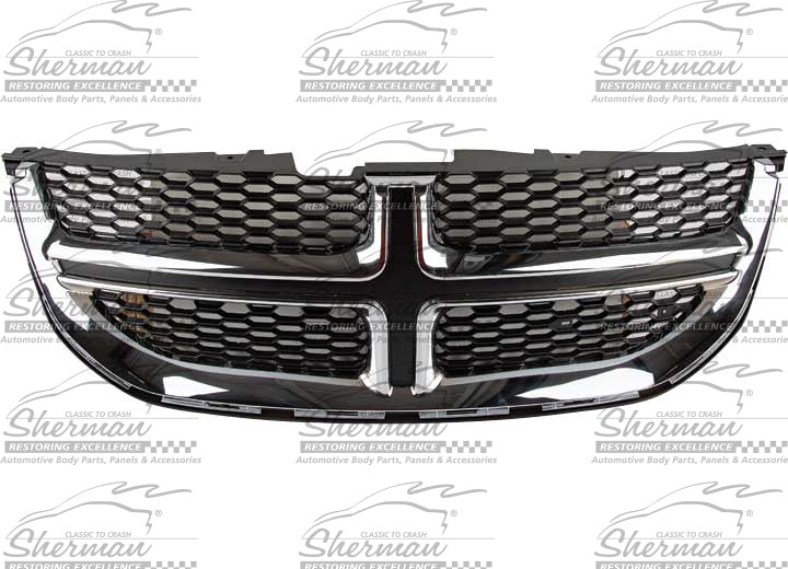 Sherman Parts 348A-99U - Chrome Black
