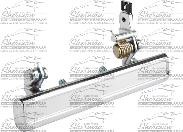 Sherman Parts 697-135CL Bright - LH Front Door Handle Outer