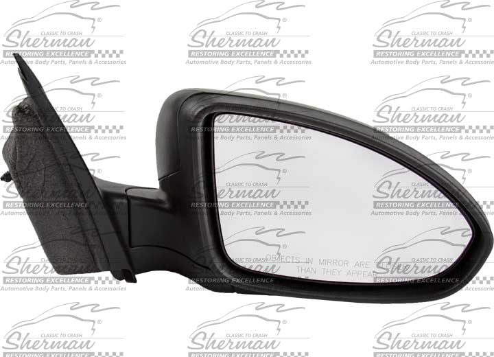 Sherman Parts 756A-300R Nonheated - Mirror Black