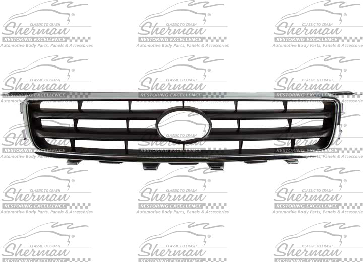 Sherman Parts 8152-99-0 - Chrome Silver Black