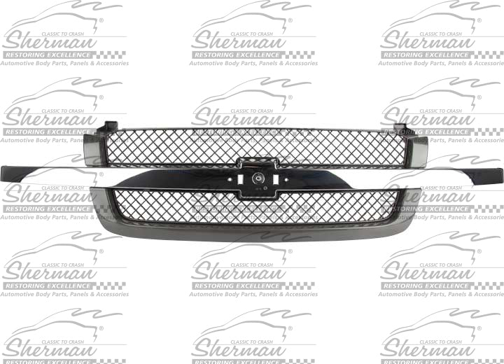 Sherman Parts 901-99-8 - Chrome Gray