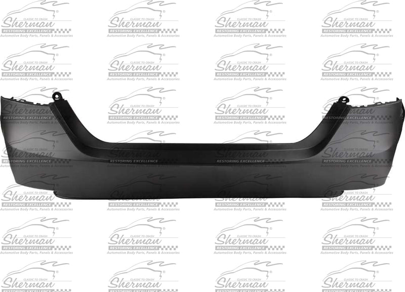 Sherman Parts TOCAMR18A-89Q-0 W/O Parking Sensors - Capa RR Bumper Cover LE