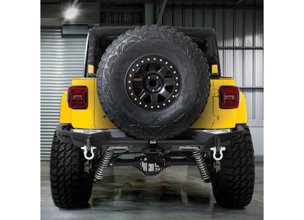 Smittybilt 77714 Solid dring & jack point mount - Black
