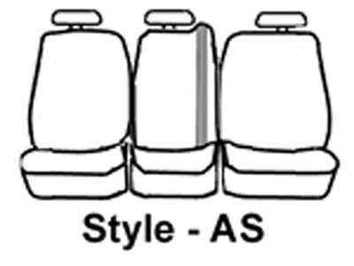 SS3440PCCH Covercraft Seat Cover Seat Style AS - 40/20/40 Split Bench