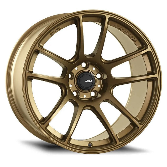 HL75100358 Konig Heliogram Matte Bronze 15X7 4X100