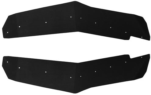 44-4900 Spike Over Fenders Black Set(4) Pol