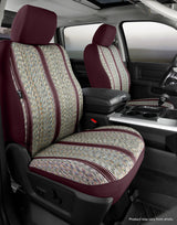 TR48-12 WINE FIA Tr Front Bucket Seat Cover Chev/Gm