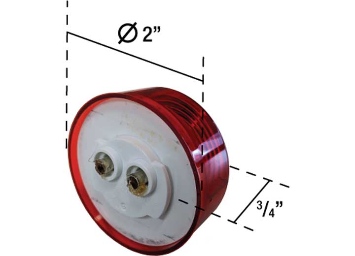 Uni-Bond Lighting LED2000-6R - Red
