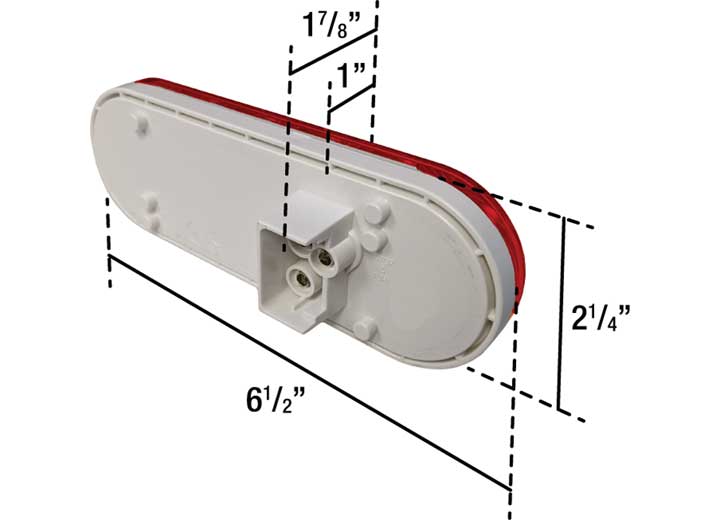 Uni-Bond Lighting LED2238S-10R - Red