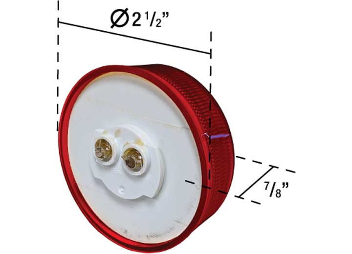 Uni-Bond Lighting LED2500-6R - Red