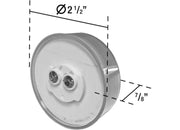 Uni-Bond Lighting LED2500C-6R - Clear Red