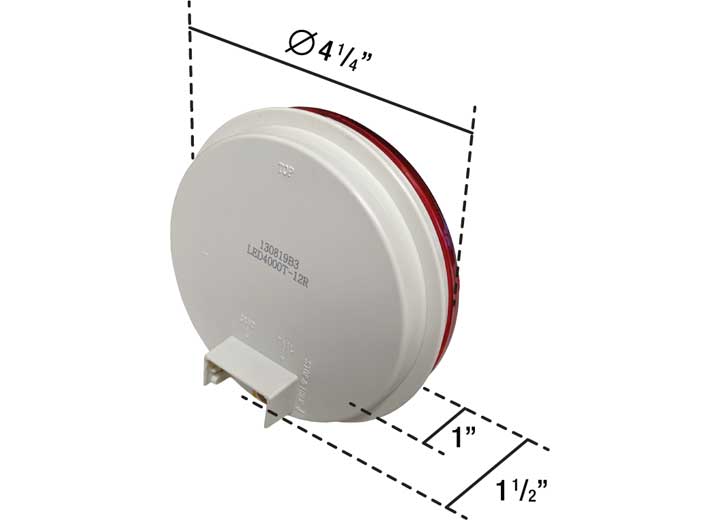 Uni-Bond Lighting LED4000T-12R - Red