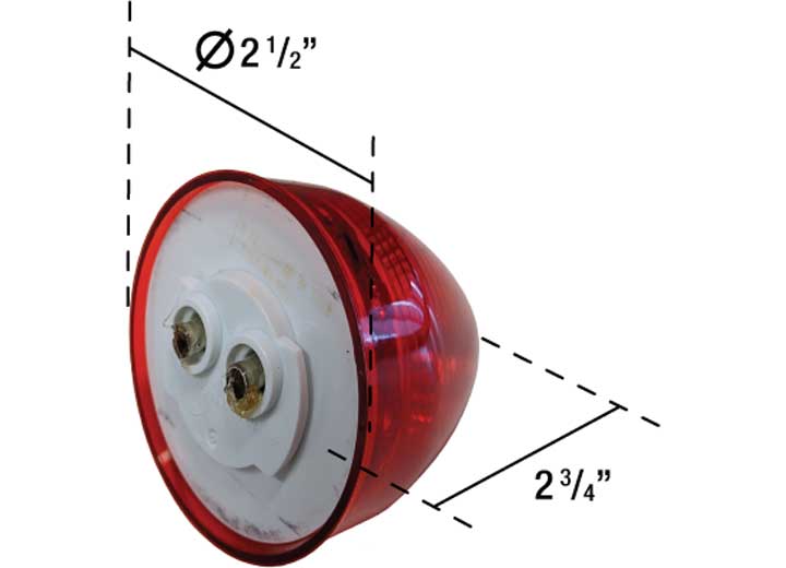 Uni-Bond Lighting LED7250-6R - Red