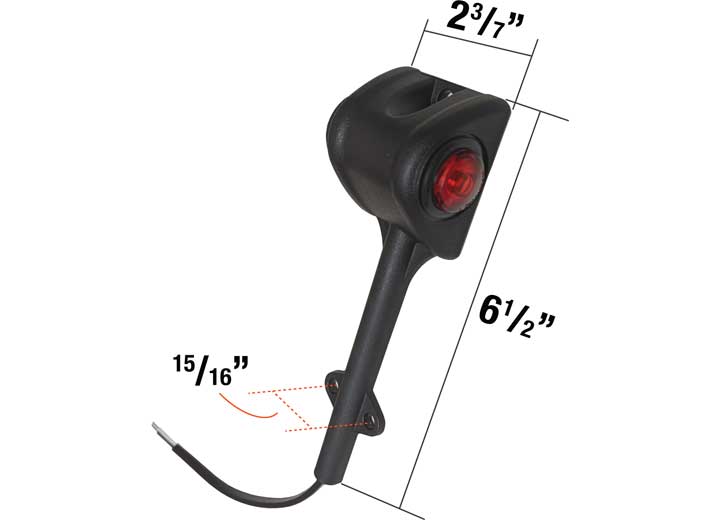 Uni-Bond Lighting LFML0720RA - Red