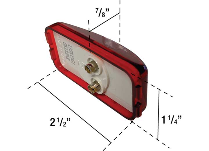 Uni-Bond Lighting SE1225R - Red
