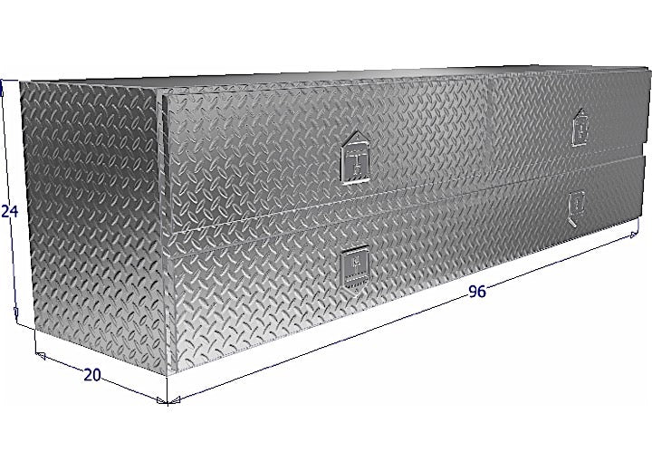 Unique Truck Accessories TB400-96D Truck Tool BOX