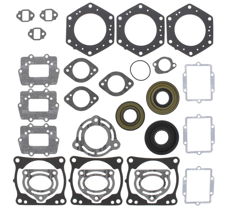 Vertex Pistons Complete Gasket Kt W/Oil Seals - 611410