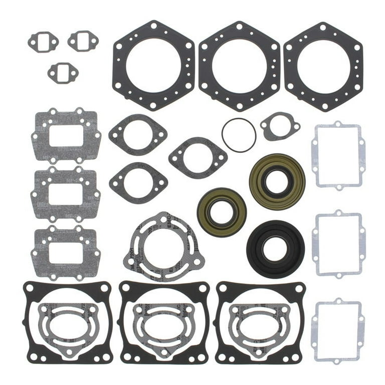 Vertex Pistons Complete Gasket Kt W/Oil Seals - 611410