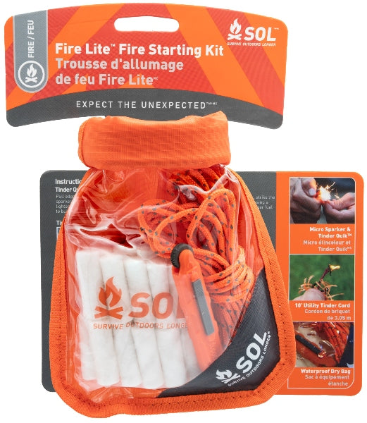 Sol Fire Lite Kit In Dry Bag 6/Pk