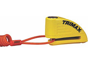 Trimax Locks TAL88YL Lock;Trailer & Towing Security - Yellow
