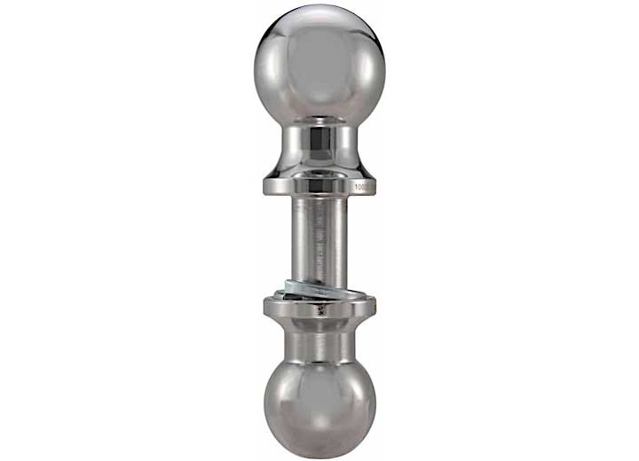 Trimax Locks TDBAL22516 Hitch Accessory;Towing Ball Mounts & Hitches - Chrome