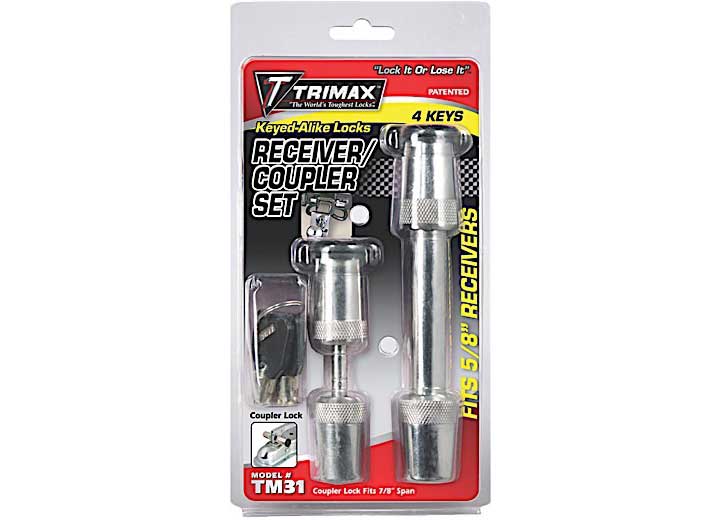 Trimax Locks TM31 Hitch Accessory;Trailer & Towing Security