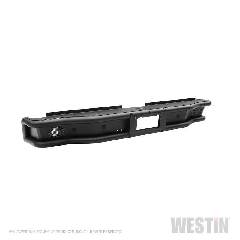 Westin 2014-2018 Toyota Tundra Outlaw Rear Bumper - Textured Black 