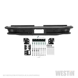 Westin 2014-2018 Toyota Tundra Outlaw Rear Bumper - Textured Black 