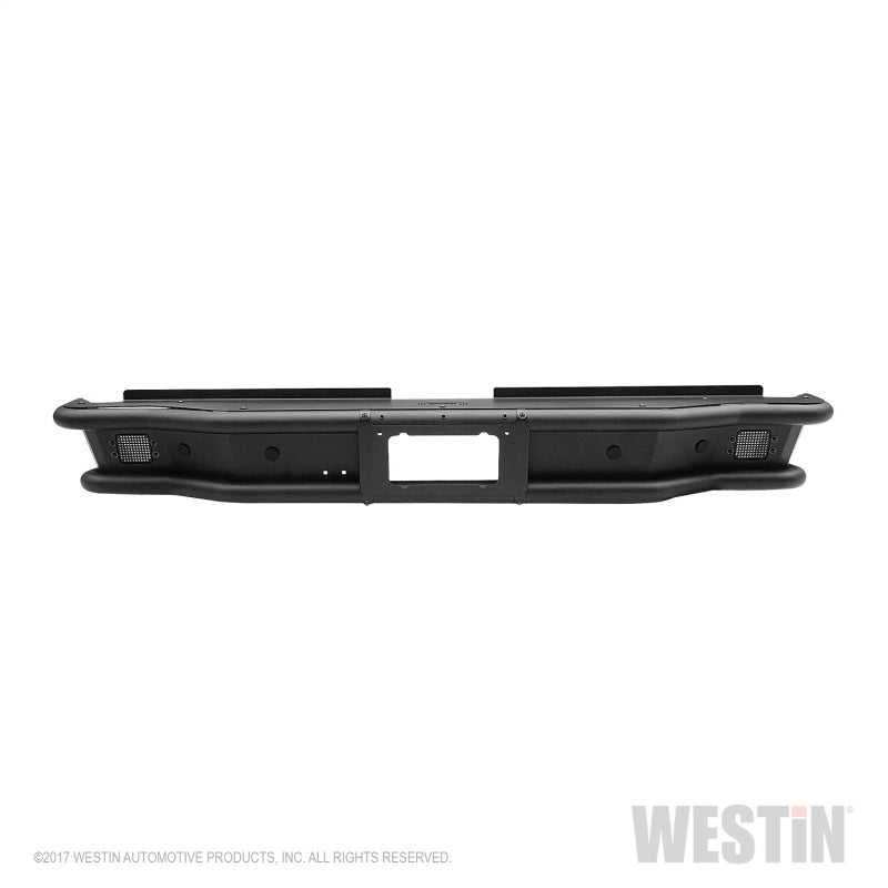 Westin 2014-2018 Toyota Tundra Outlaw Rear Bumper - Textured Black 