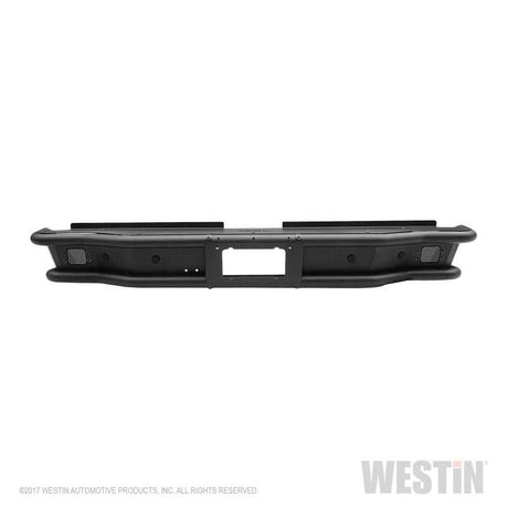 Westin 2014-2018 Toyota Tundra Outlaw Rear Bumper - Textured Black 