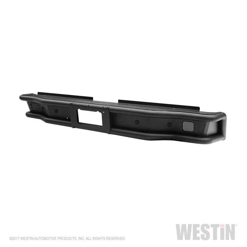 Westin 2014-2018 Toyota Tundra Outlaw Rear Bumper - Textured Black 