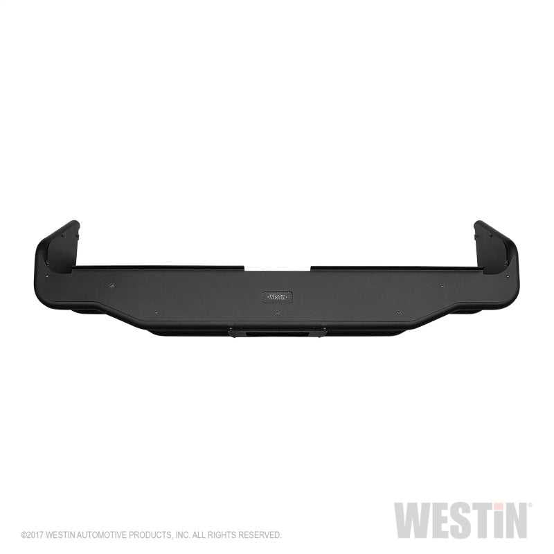 Westin 2014-2018 Toyota Tundra Outlaw Rear Bumper - Textured Black 