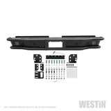 Westin 2014-2018 Toyota Tundra Outlaw Rear Bumper - Textured Black 