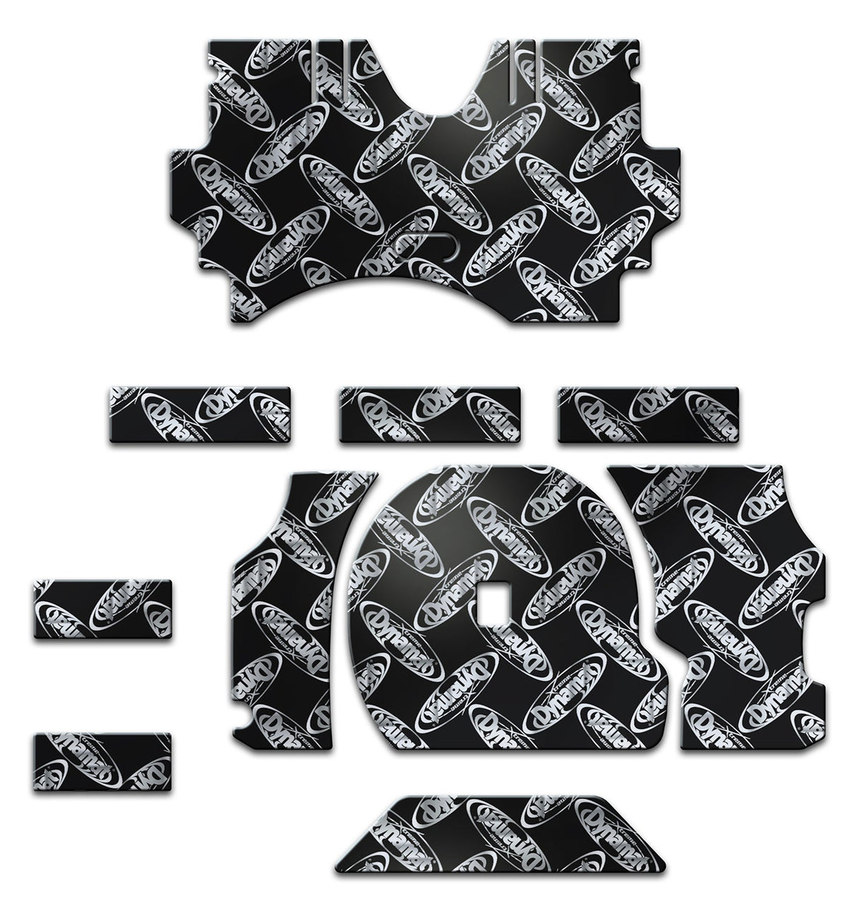 XFO M4 T Dynamat 1994-2004 Ford Mustang Trunk Kit