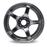 Advan YAD7I63EGMR Advan TC4 17x9 +63 5x114.3 Racing Black Gunmetallic and Ring Wheel