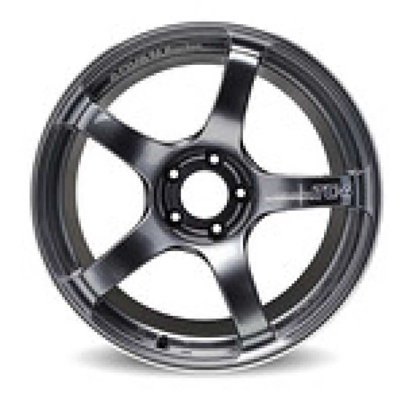 Advan YAD7I63EGMR Advan TC4 17x9 +63 5x114.3 Racing Black Gunmetallic and Ring Wheel
