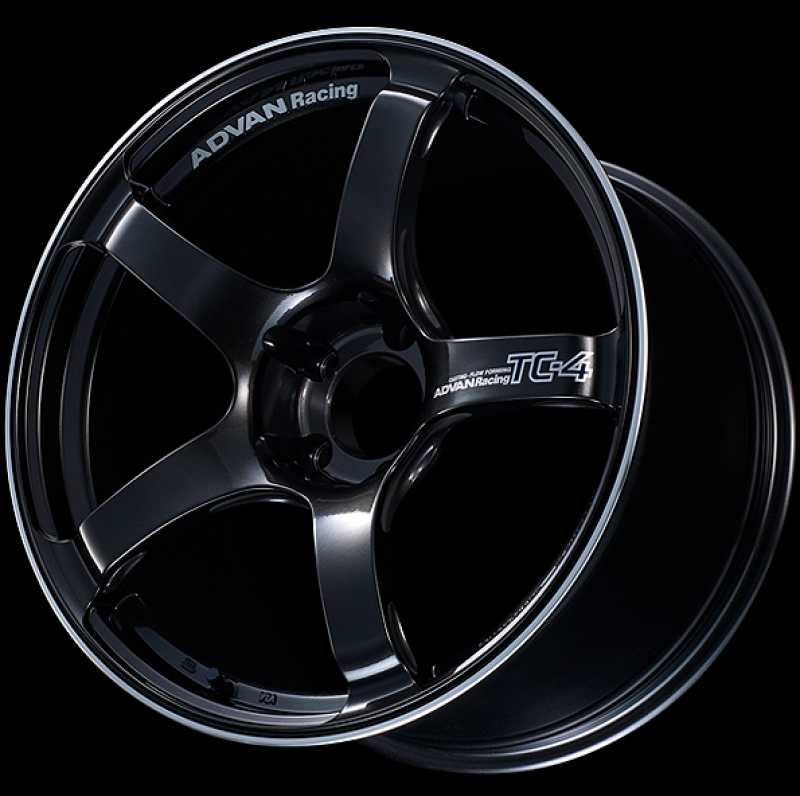 Advan YAD8M30EBGR Advan Yokohama Racing TC4 18x11 +30 5-114.3 Racing Black Gunmetallic & Ring