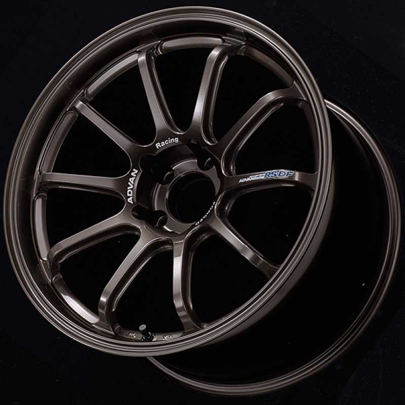Advan YAS8O25EDA Advan RS-DF Progressive 18x12.0 +25 5-114.3 Dark Bronze Metallic Wheel