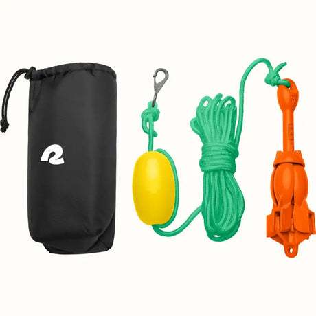 A-7 Kwik Tek Xl Grapnel Anchor Kit with kayak anchor setup for easy securing