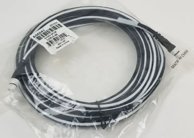 A06041 Raymarine Seatalk Ng Spur Cable 5M, 5-meter marine electronics cable, packaged, black and white, Raymarine branding visible.